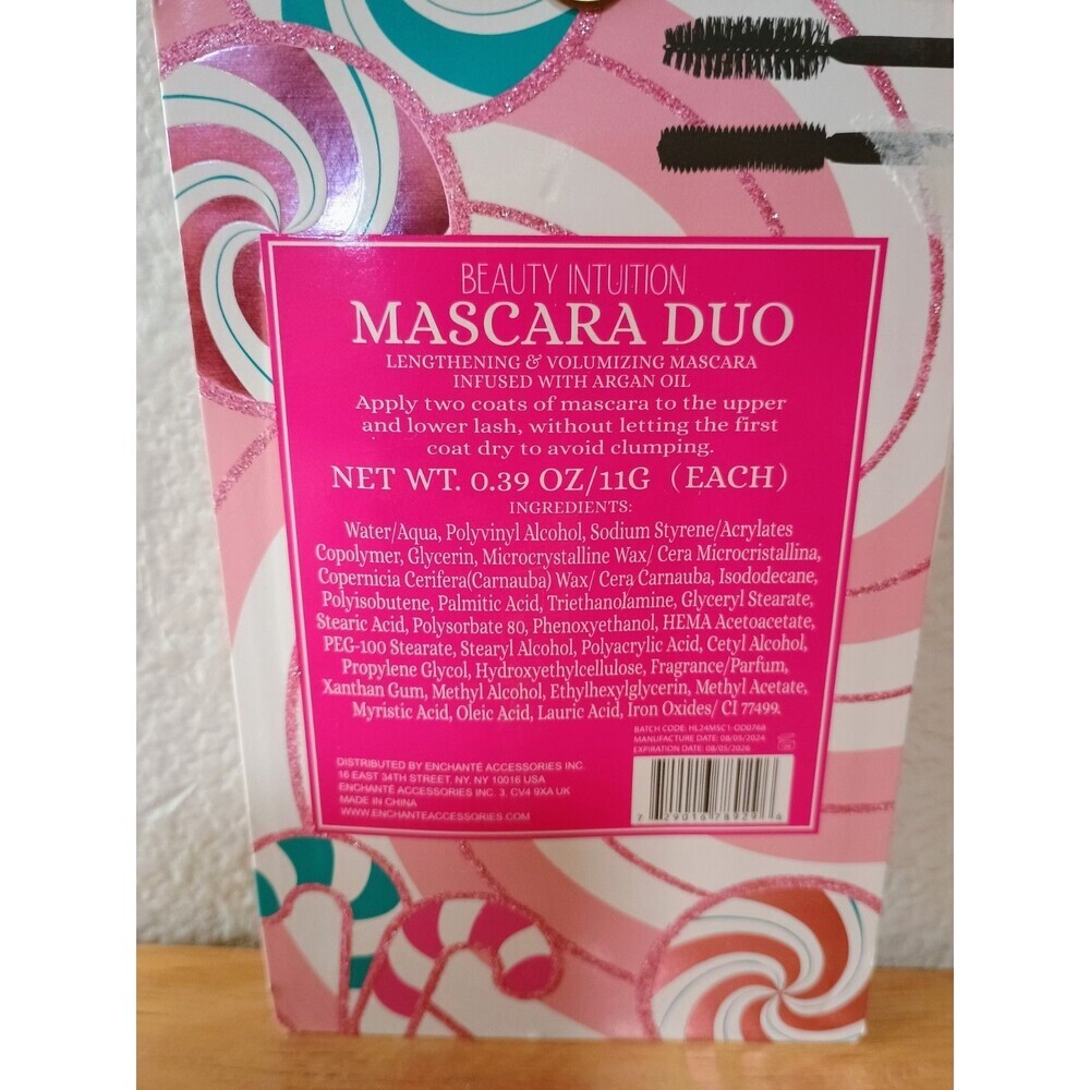 Beauty Intuition Mascara Duo Lengthening Mascara And Volumizing Mascara 2 Pack - Picture 2 of 3
